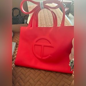 NWT Authentic Telfar Bag Medium Red